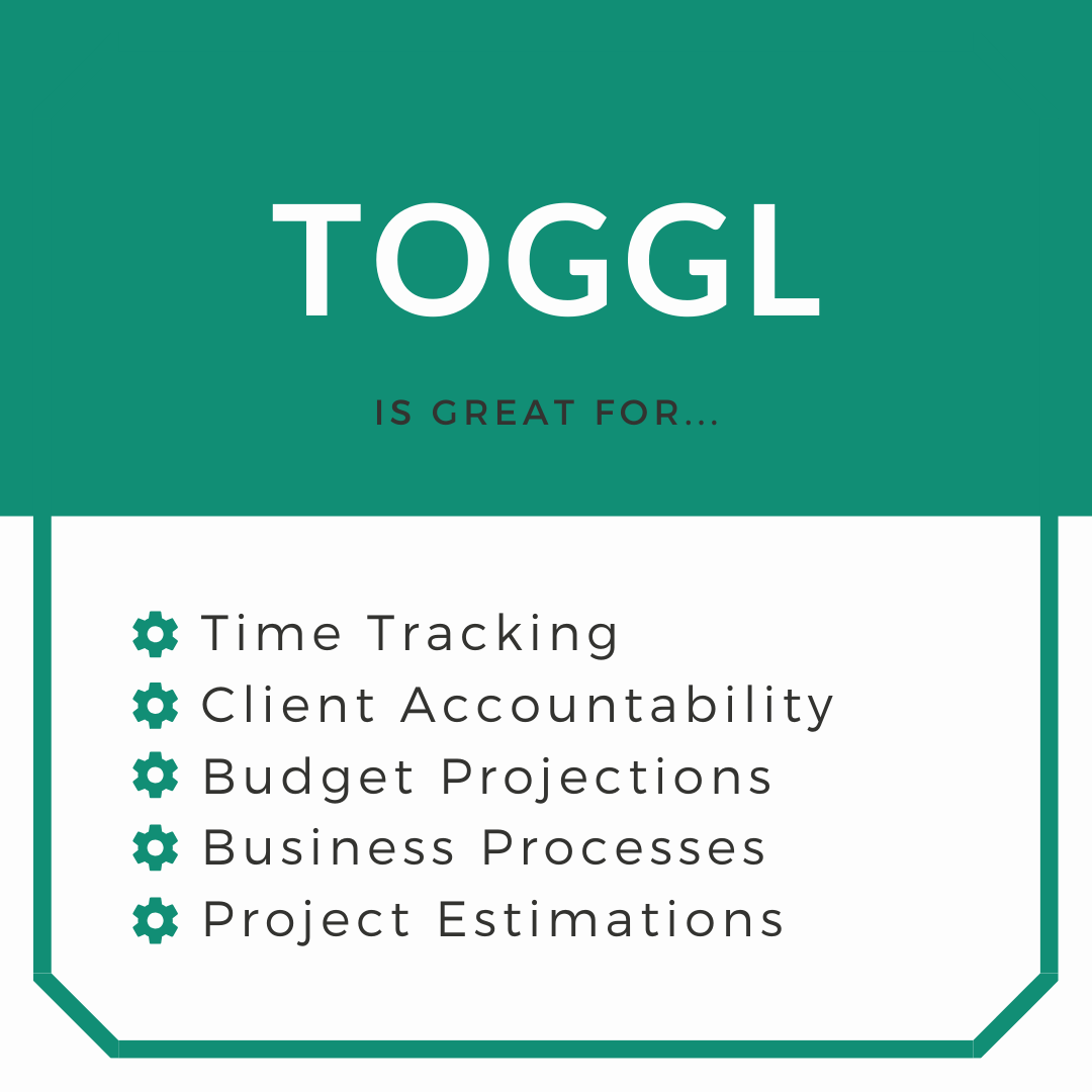 Toggl is a time tracking (and saving!) tool. 